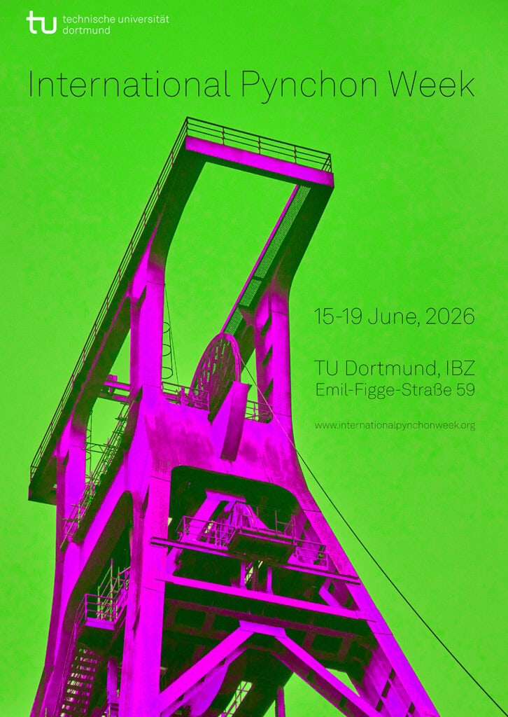 International Pynchon Week 2026 - official poster
